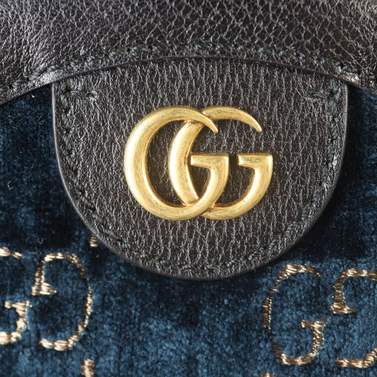 Gucci GG Velvet Round Mini Shoulder Bag