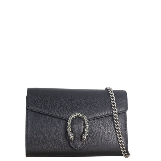 Gucci Dionysus Mini Leather Chain Wallet