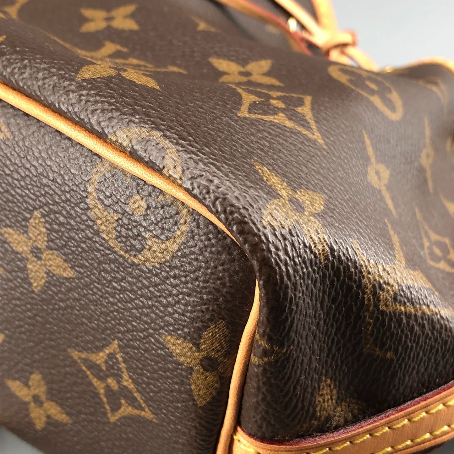 Louis Vuitton Classic Monogram Nano Noé Bucket Drawstring Crossbody Bag