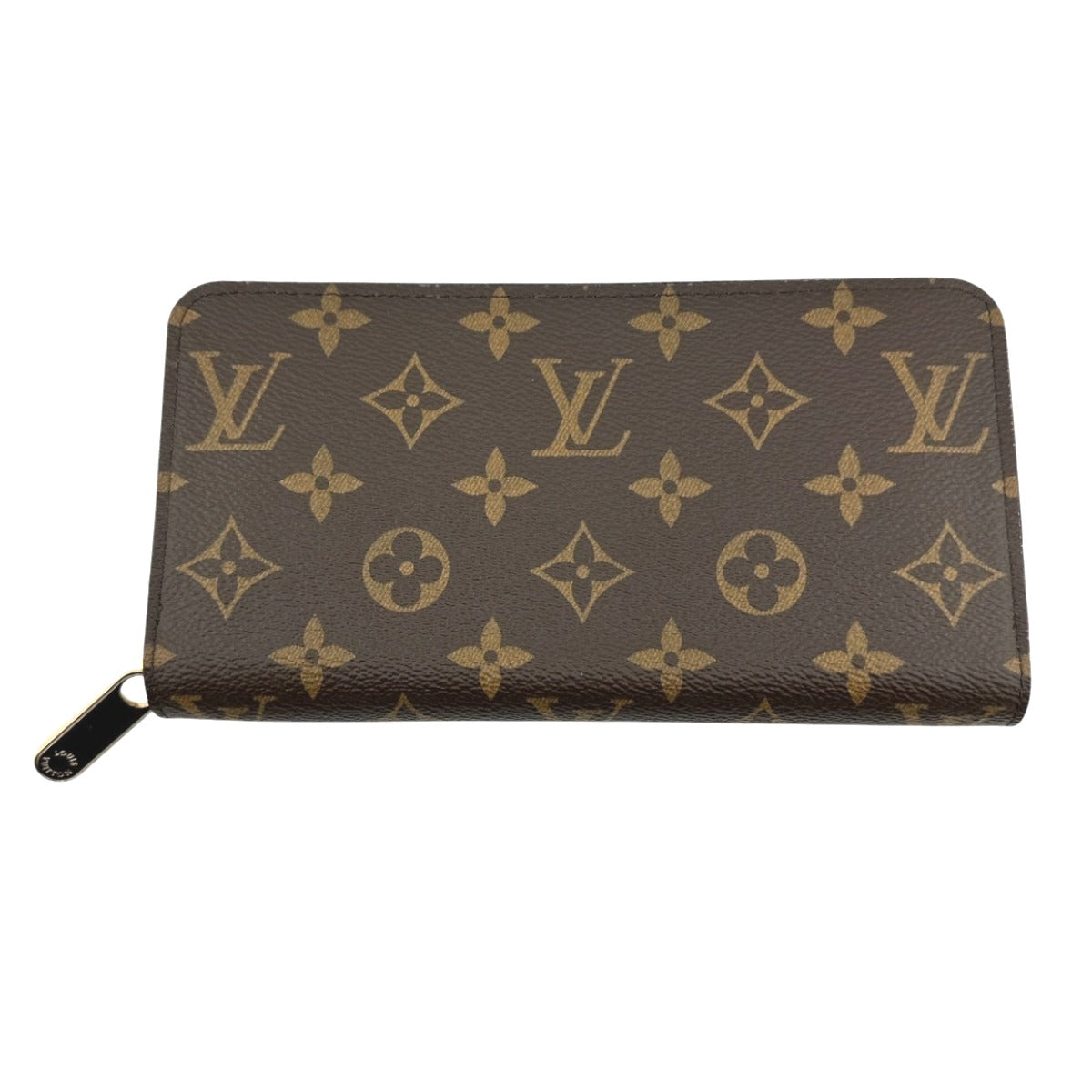 LOUIS VUITTON Long Wallet Purse M42616 Monogram canvas Brown Monogram Zippy wallet