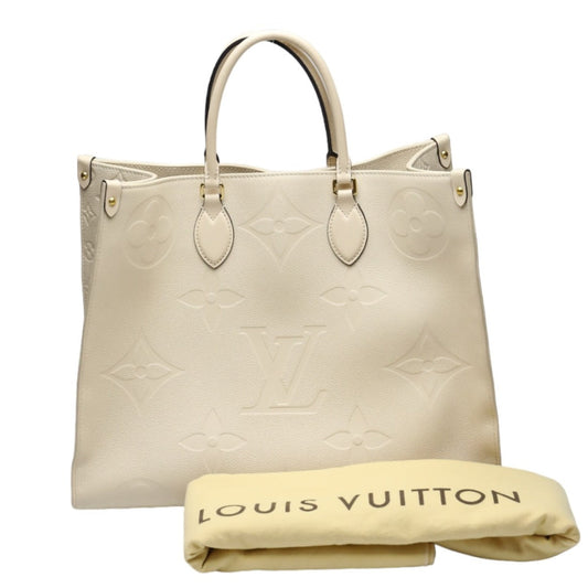 LOUIS VUITTON Tote Bag M45081 Monogram Ann Platt beige Monogram Shoulder back