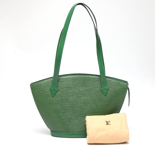 LOUIS VUITTON Tote Bag M52334 Epi Leather Borneo Green Tote Bag Epi Borneo Green Sun jack Women