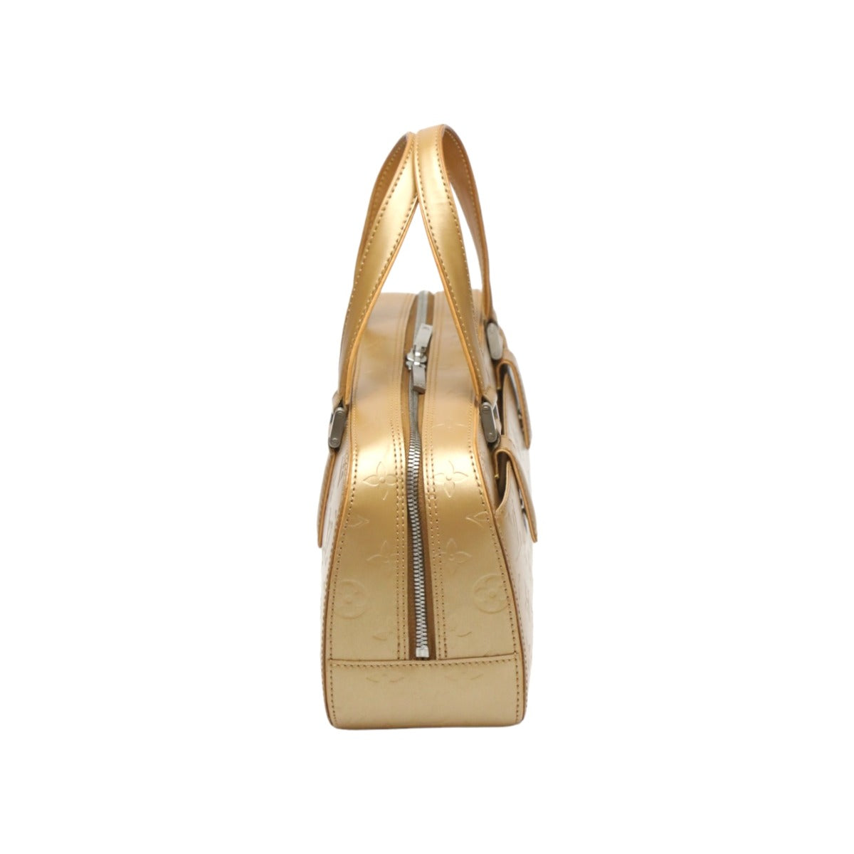 LOUIS VUITTON Handbag Monogram mat Matt gold Handbag Monogram mat Shelton Women