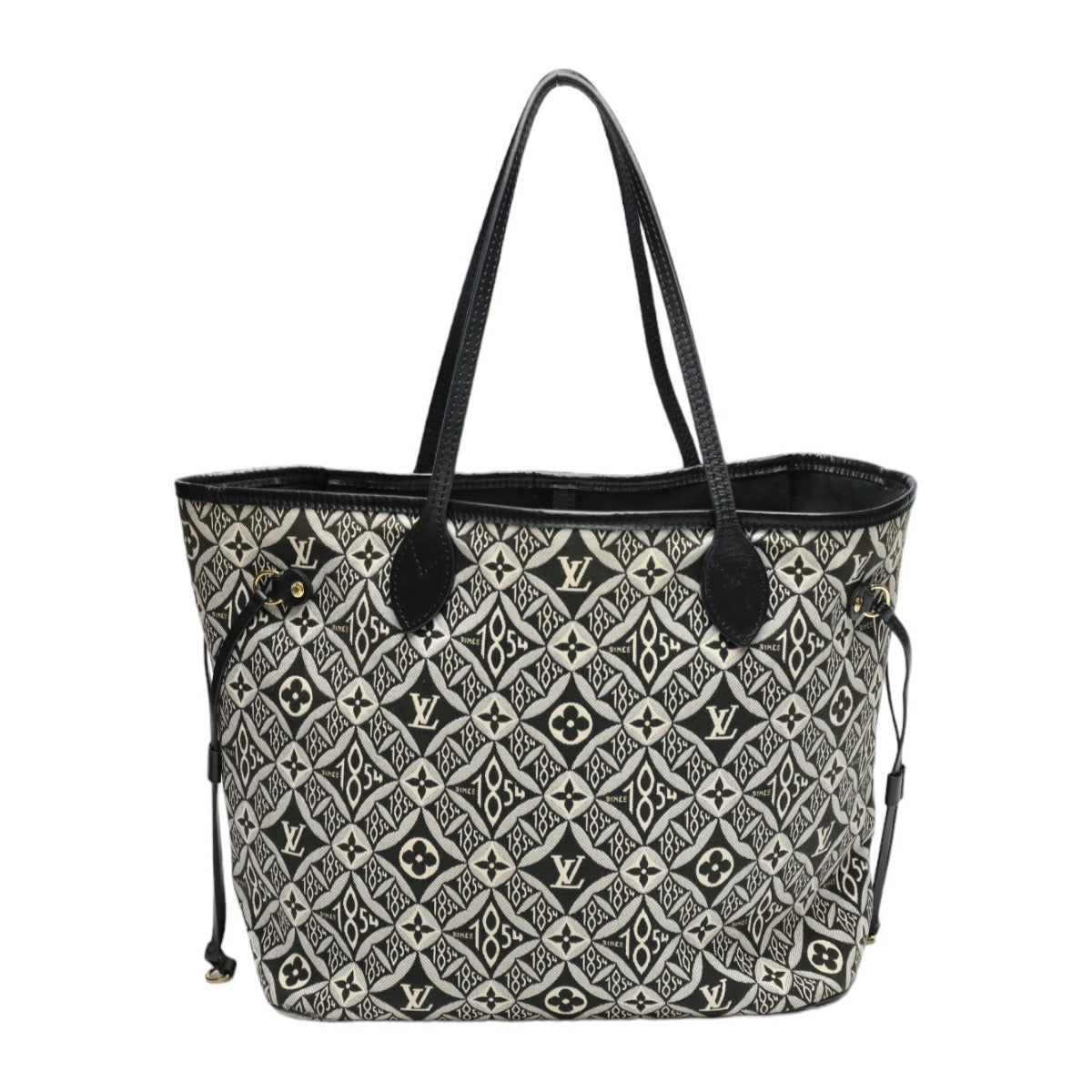 LOUIS VUITTON Tote Bag M57230 Monogram Chagard gray Tote Bag Monogram since 1854 Neverfull MM Women