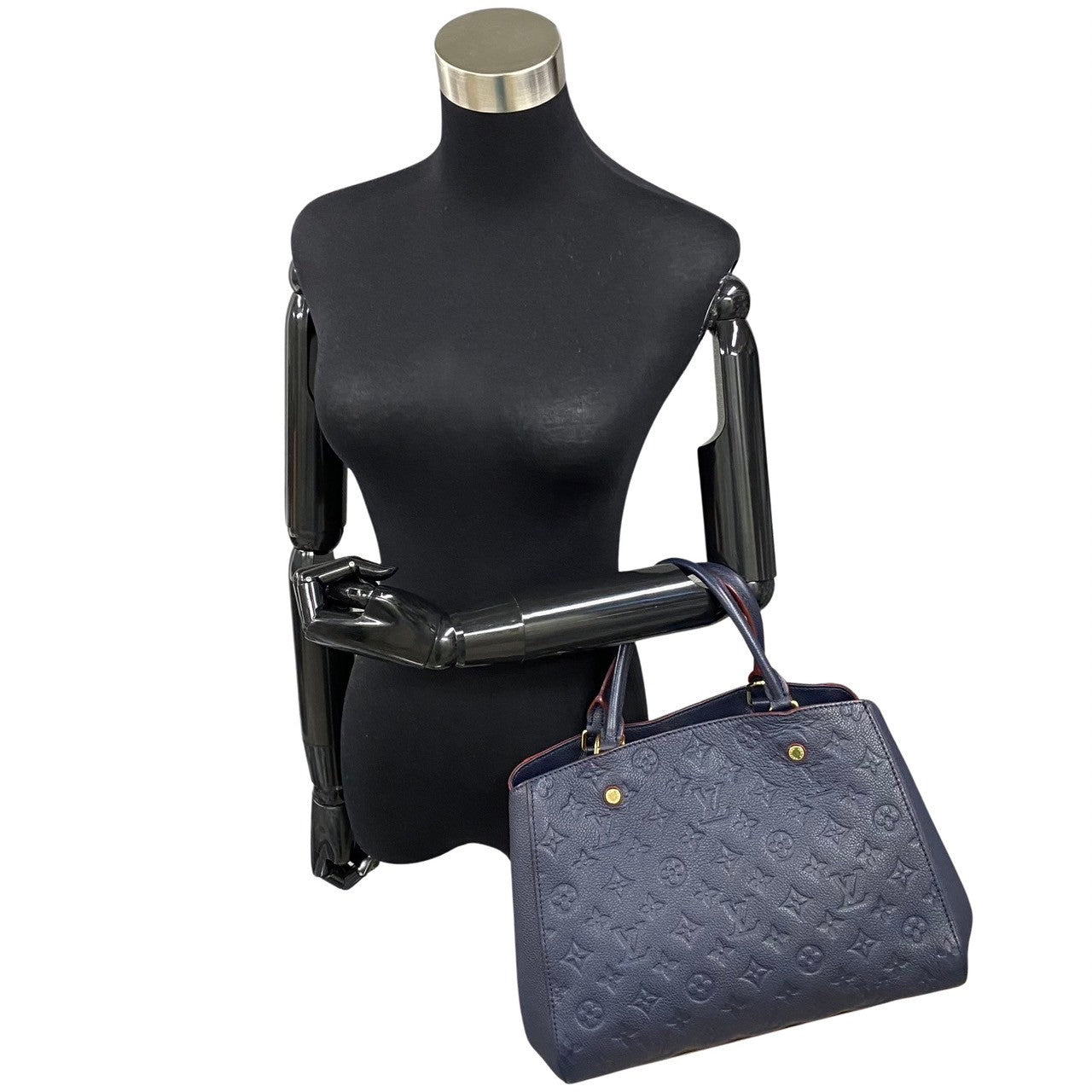 LOUIS VUITTON Shoulder Bag M42746 Monogram Ann Platt Navy Monogram Ann Platt Montaigne MM Women(Unisex)