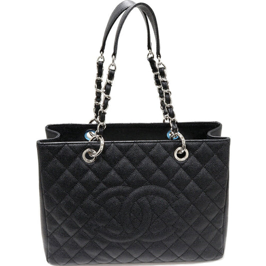 Chanel Caviar Skin GST Large Shopping Bag 2way Bag Classic Flap