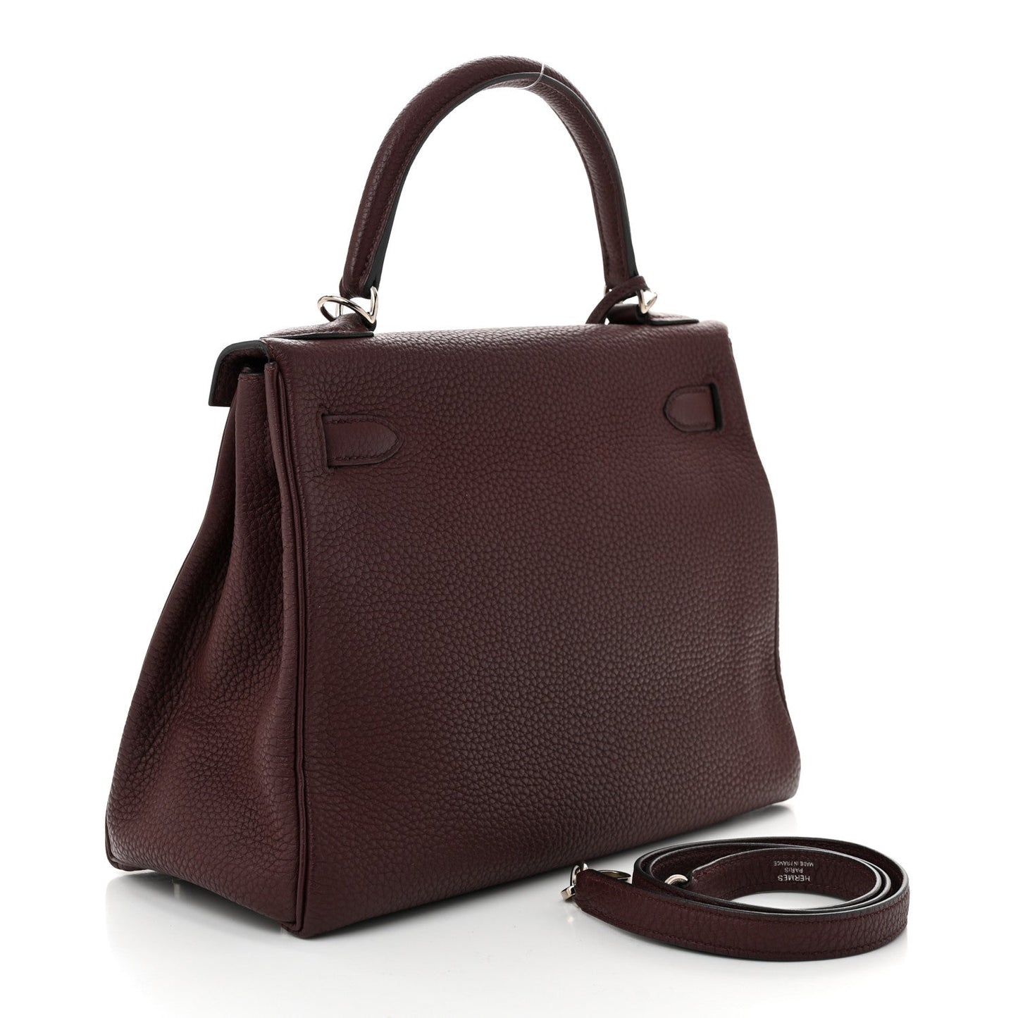 Hermes Togo Kelly Retourne 28 Rouge H