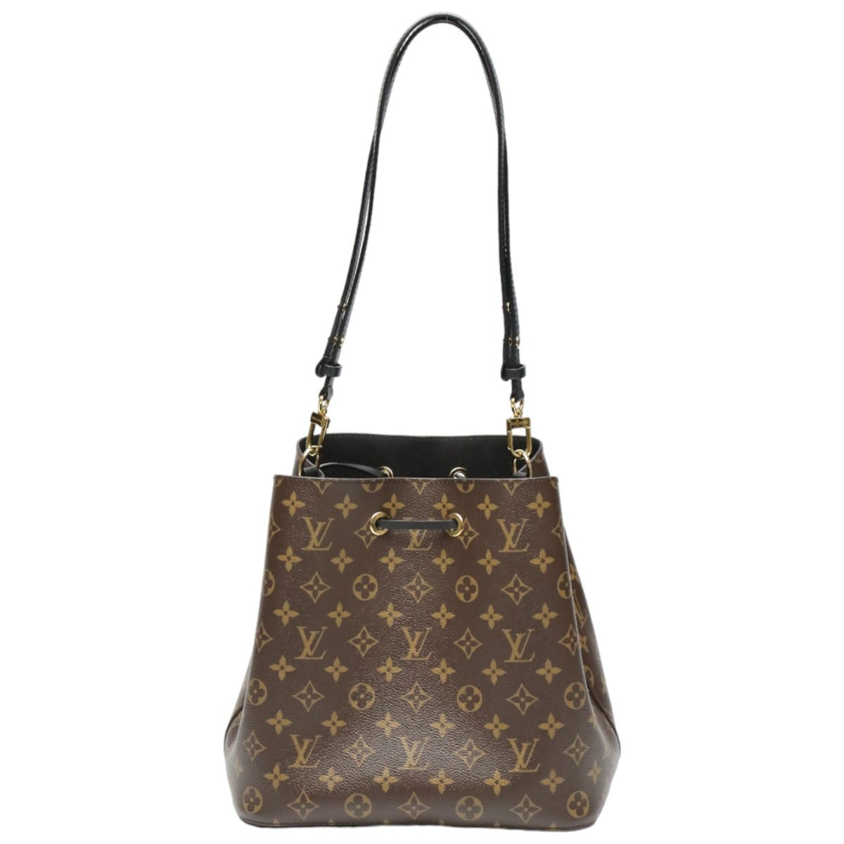 LOUIS VUITTON Shoulder Bag Monogram canvas Brown noir Shoulder Bag Monogram Neonoe Women