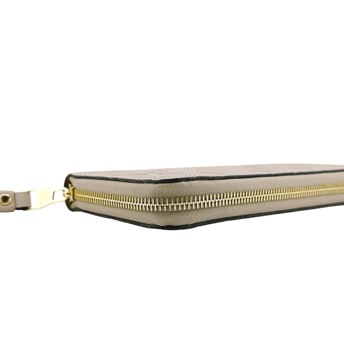 LOUIS VUITTON Long Wallet Purse M60746 Monogram Ann Platt beige Monogram Zippy wallet