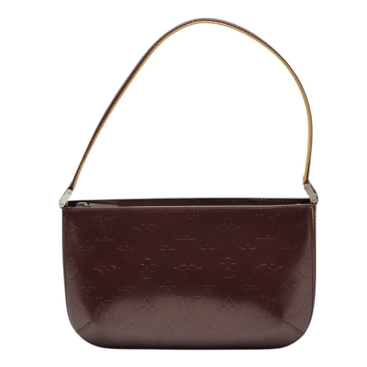 LOUIS VUITTON Handbag M55146 leather Viole Mini bag Monogram mat Faula Women