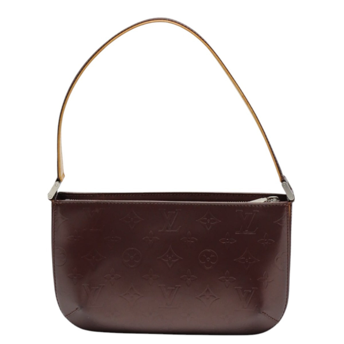LOUIS VUITTON Handbag M55146 leather Viole Mini bag Monogram mat Faula Women