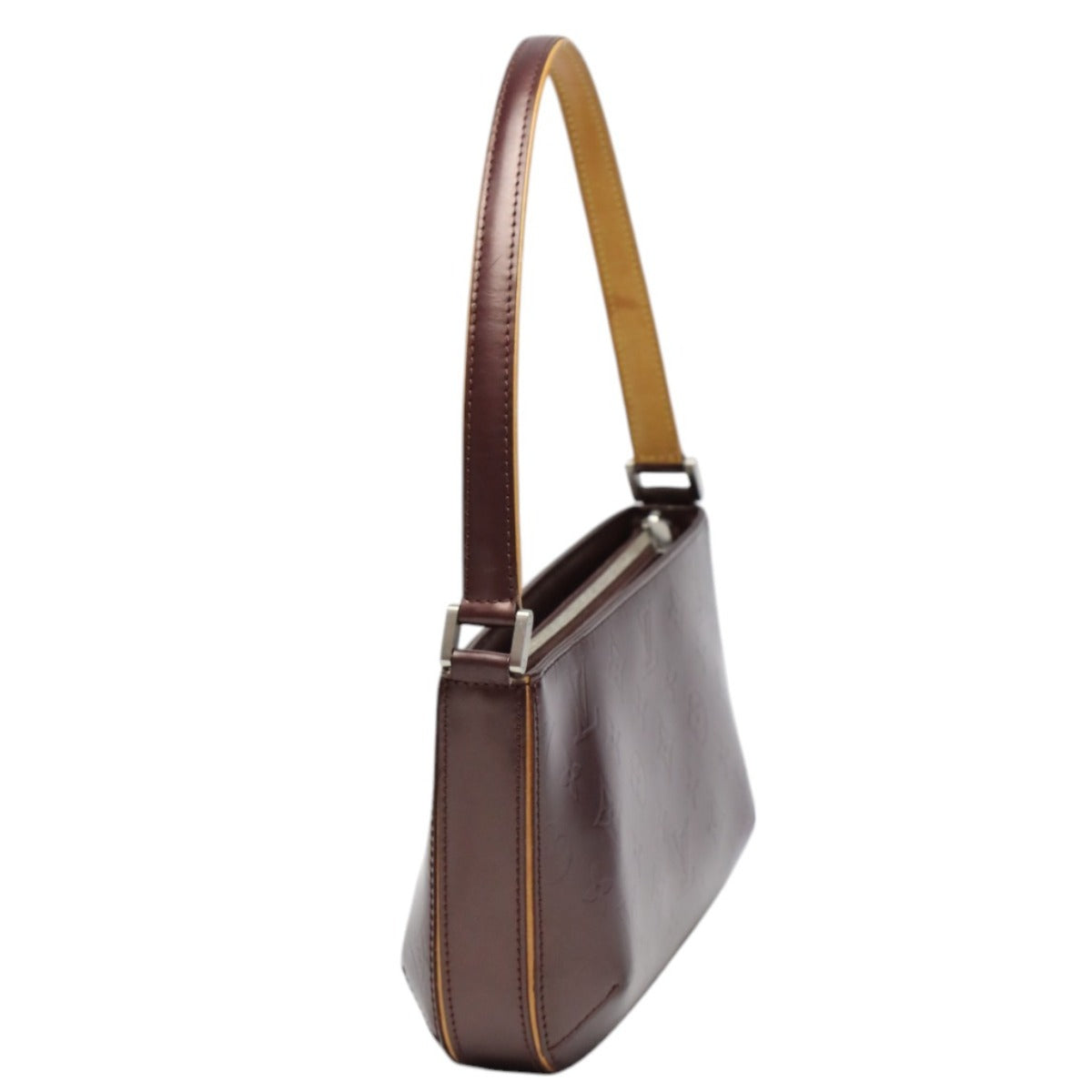 LOUIS VUITTON Handbag M55146 leather Viole Mini bag Monogram mat Faula Women
