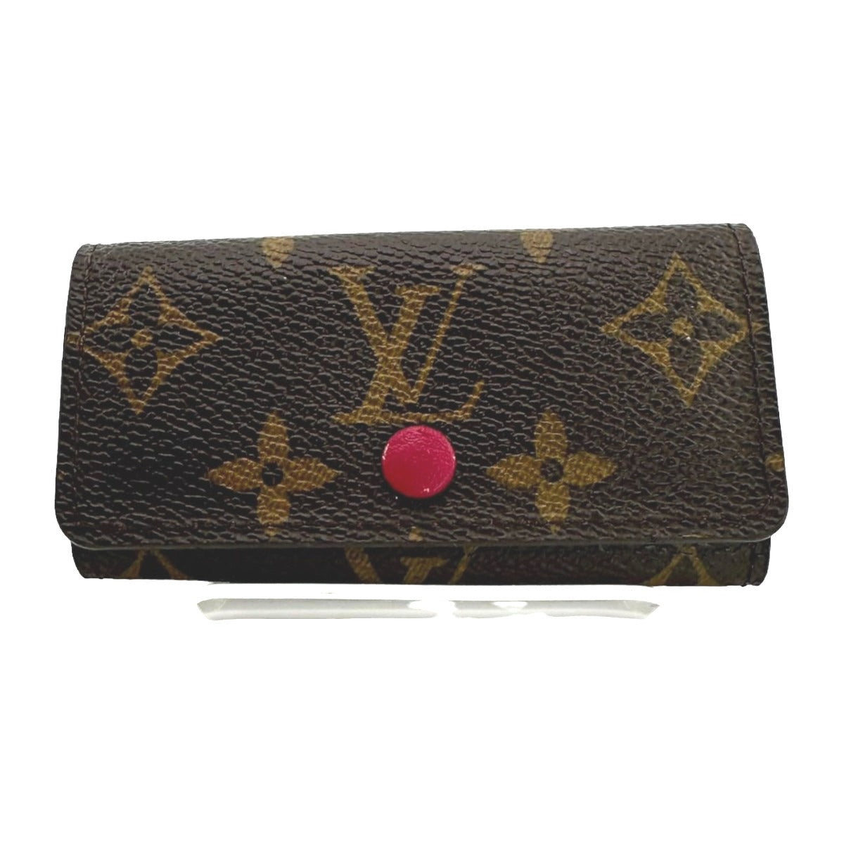 LOUIS VUITTON Key case Key holder  M62631 Monogram canvas Brown Multicles4 Monogram Key case Key holder for 4 keys Women