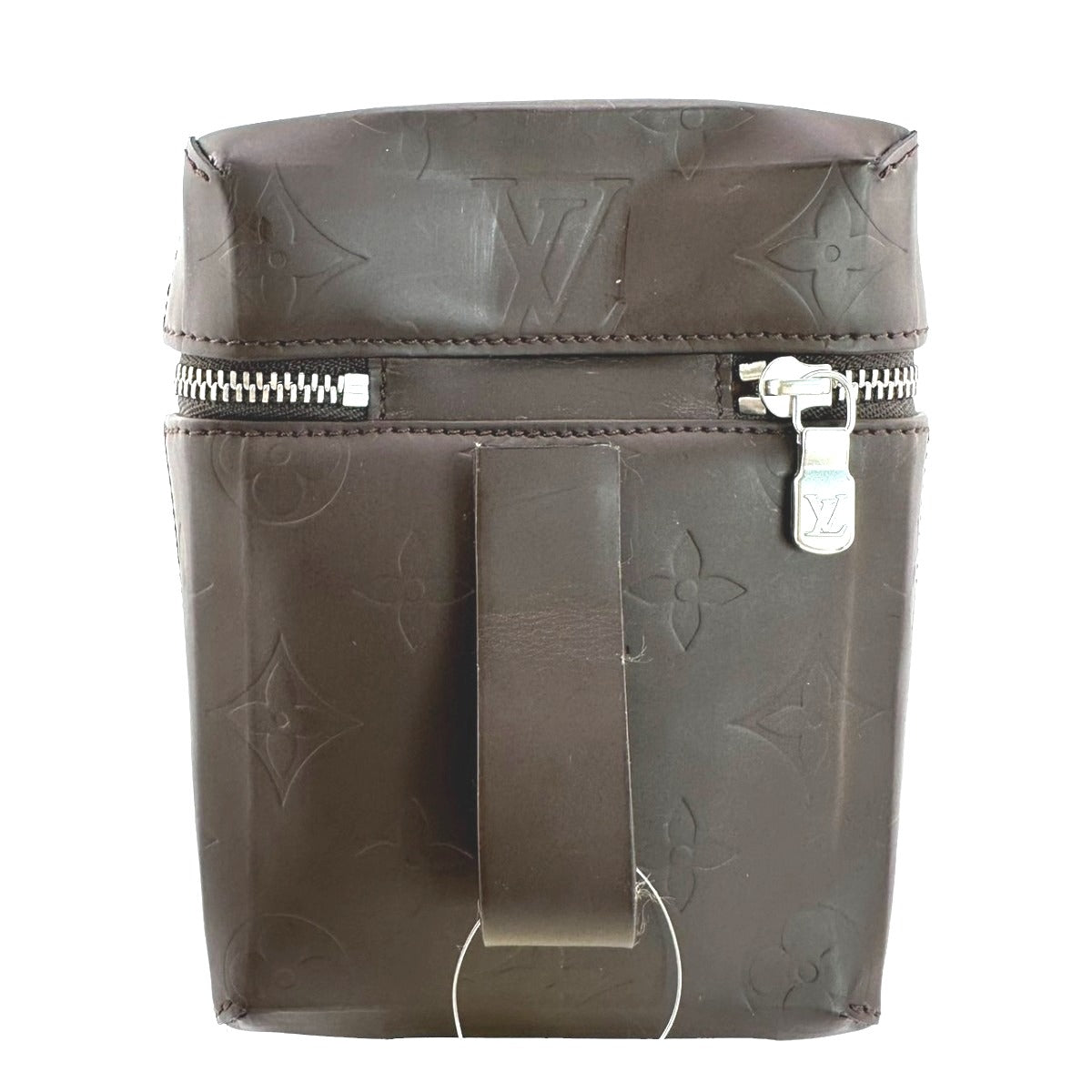LOUIS VUITTON Pouch M46550 Monogram grass leather Brown Waist pouch Monogram Glace Ray mens