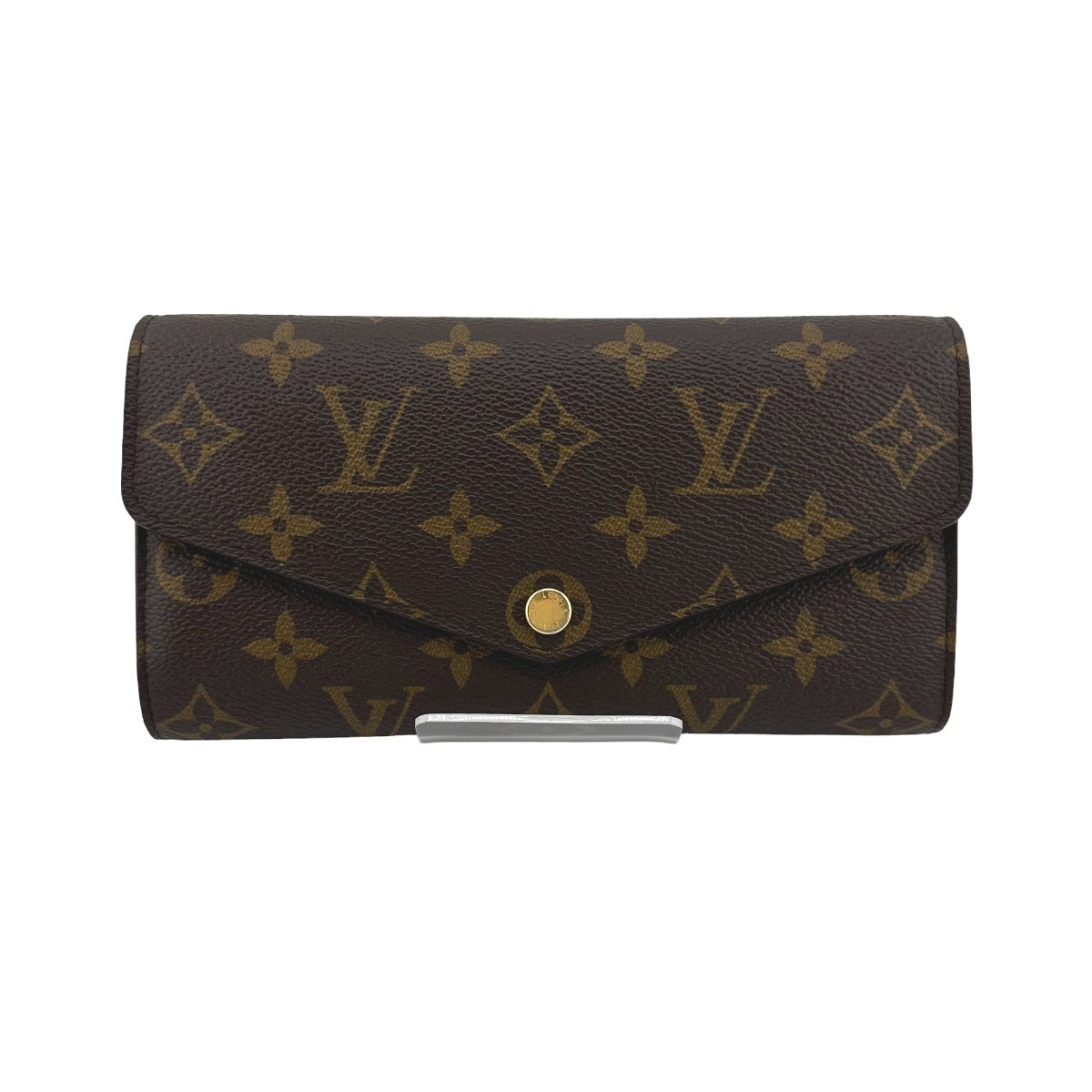 LOUIS VUITTON Long Wallet Purse M60531 Monogram canvas Brown Wallet Monogram Portefeuille Sara Women