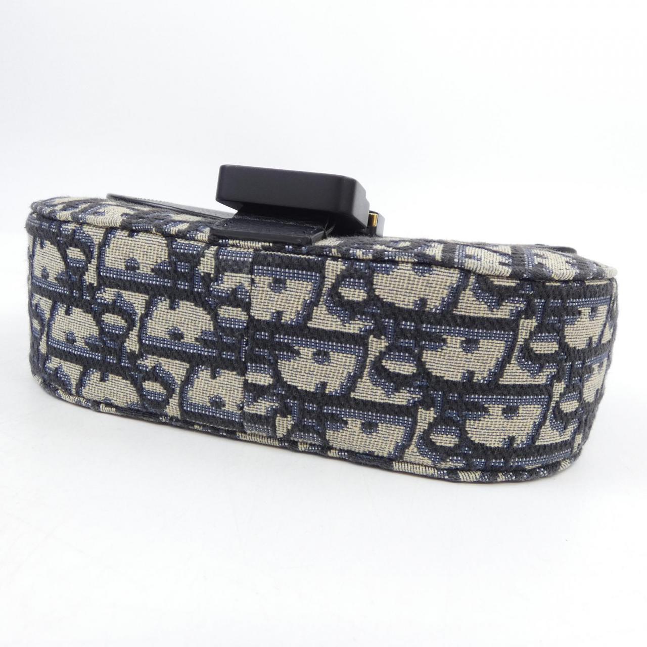 Dior Flap Messenger Bag Mini Oblique Jacquard Shoulder Bag