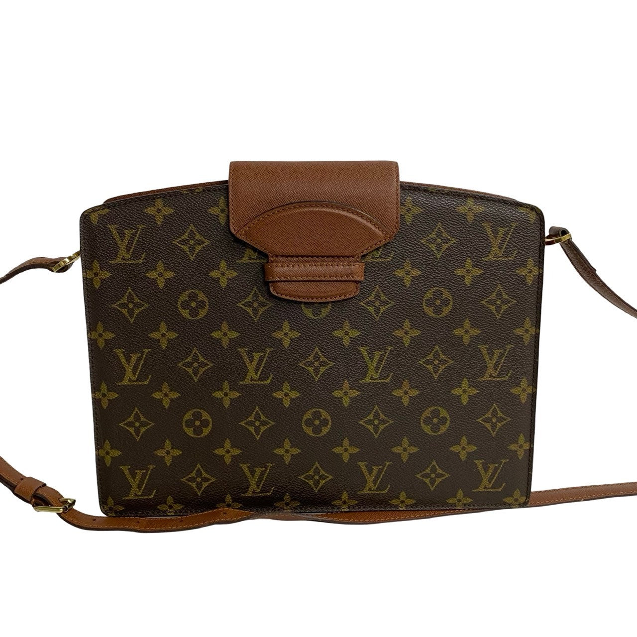 LOUIS VUITTON Shoulder Bag M51375 Leather, PVC Brown Monogram Kurcell mens(Unisex)