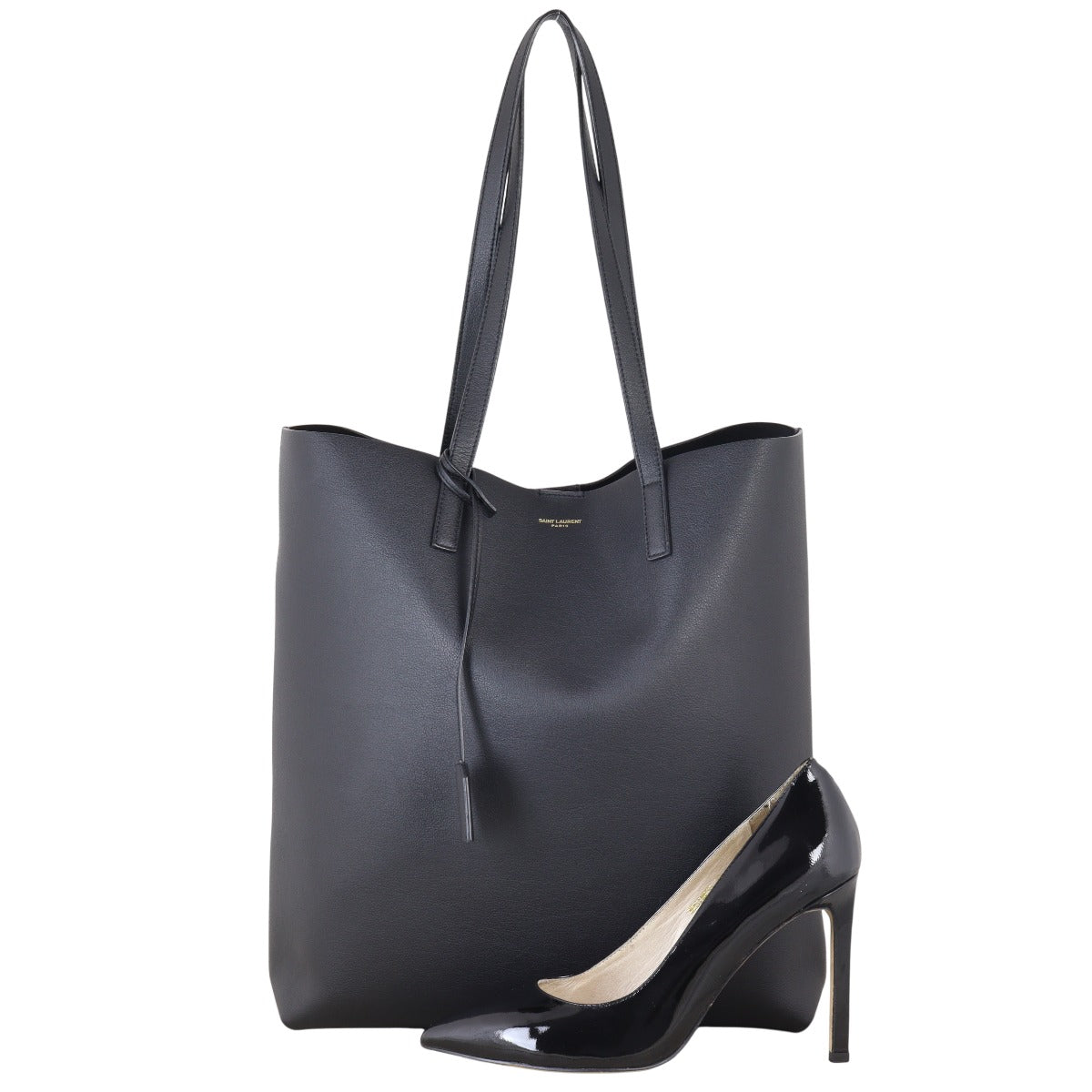Saint Laurent North/South Shopping Tote