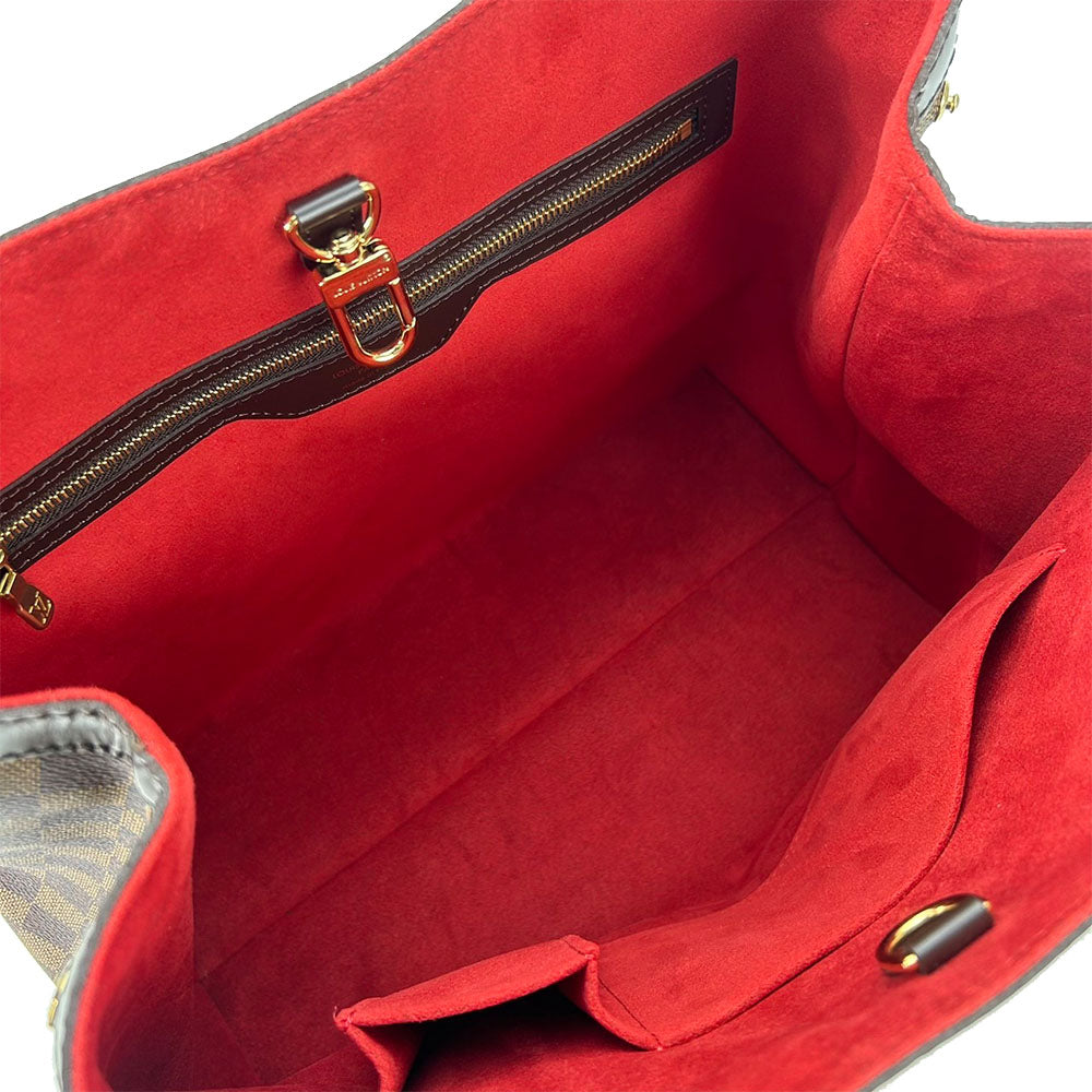 LOUIS VUITTON Tote Bag N51204 Damier Brown HamsteadMM