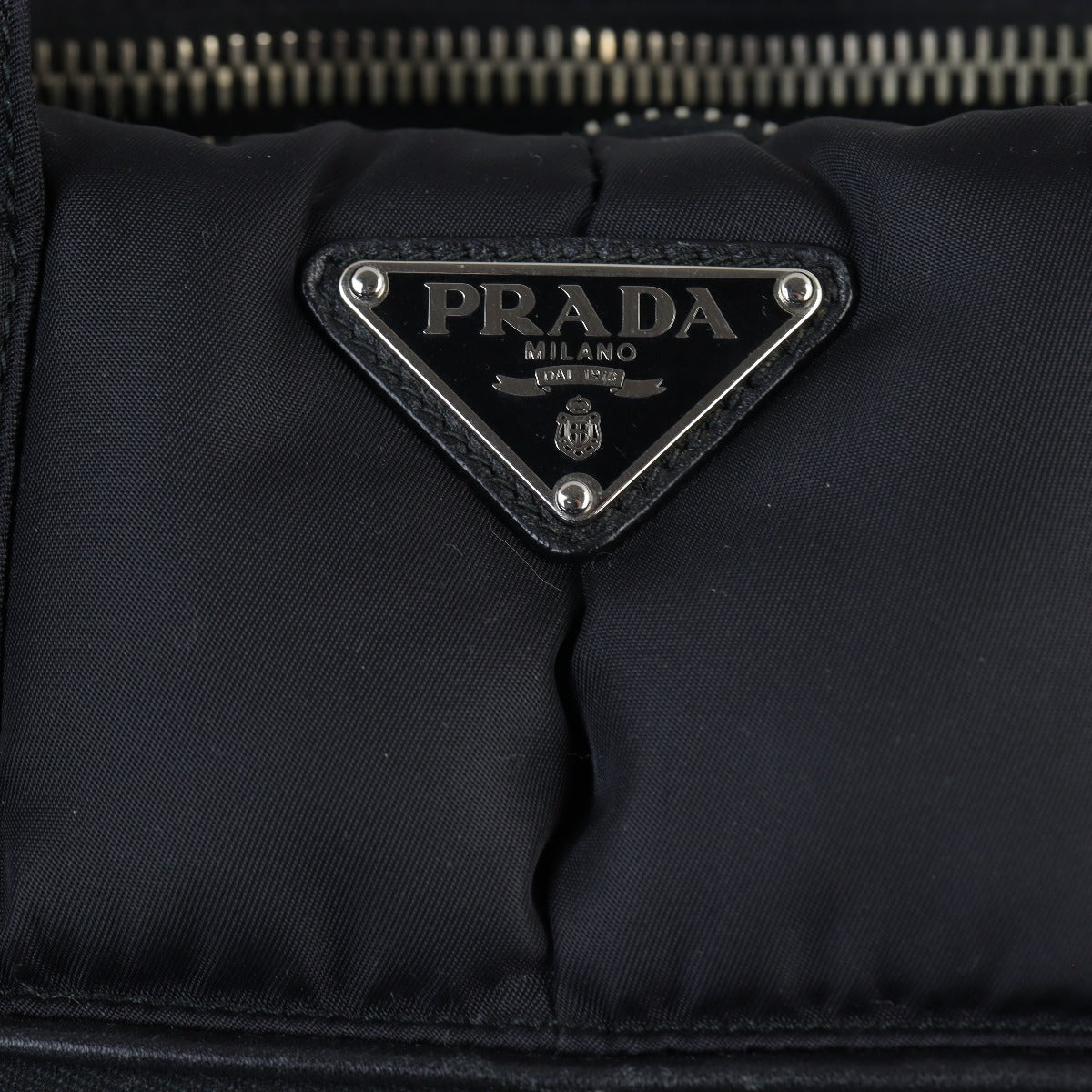 Prada Tessuto Nylon Bomber Tote Medium