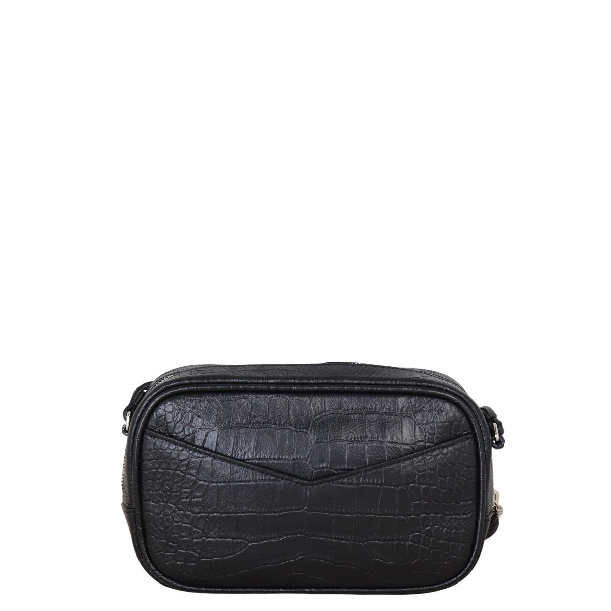 Saint Laurent Lou Mini Camera Bag Croc-Embossed