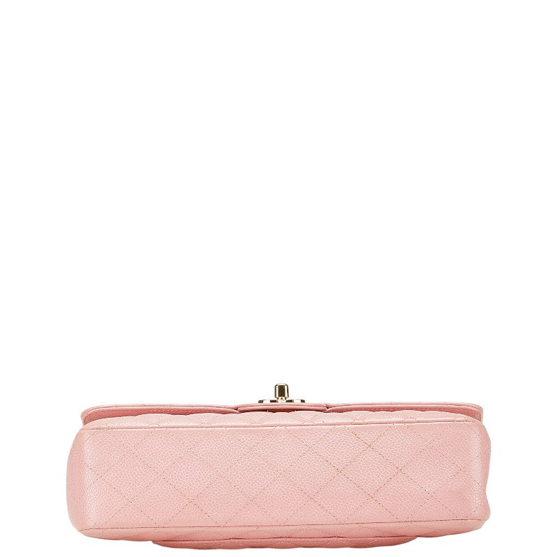 Chanel Matelasse 25 Double Flap Caviar Skin Shoulder Bag Classic Flap