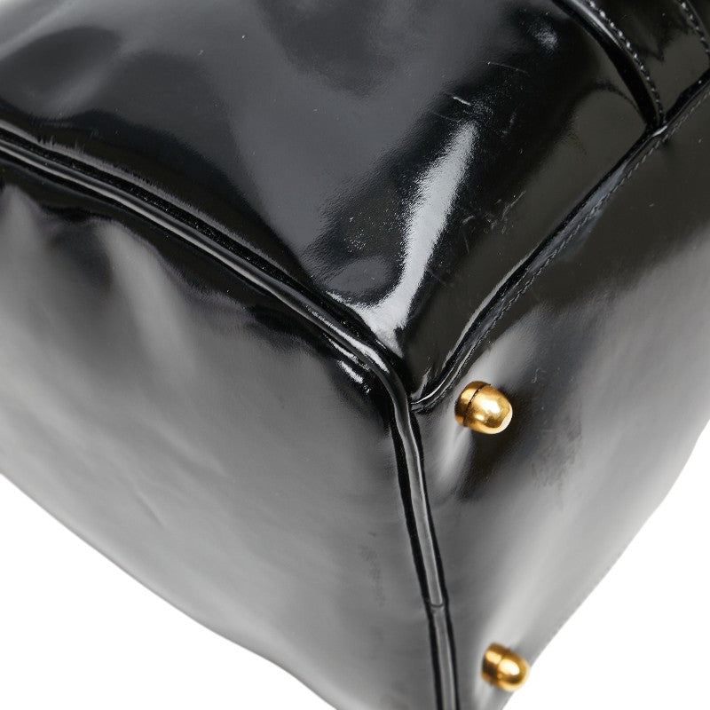 Chanel Coco Patent Leather 2way Bag