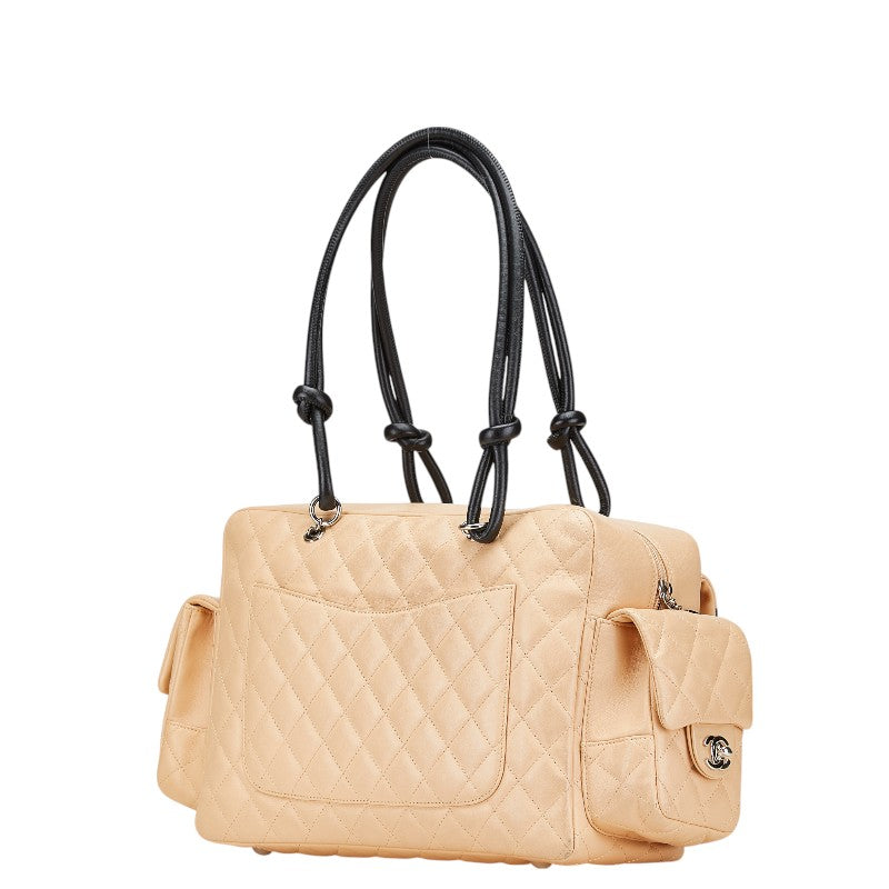 Chanel Cambon Line Leather 2way Bag
