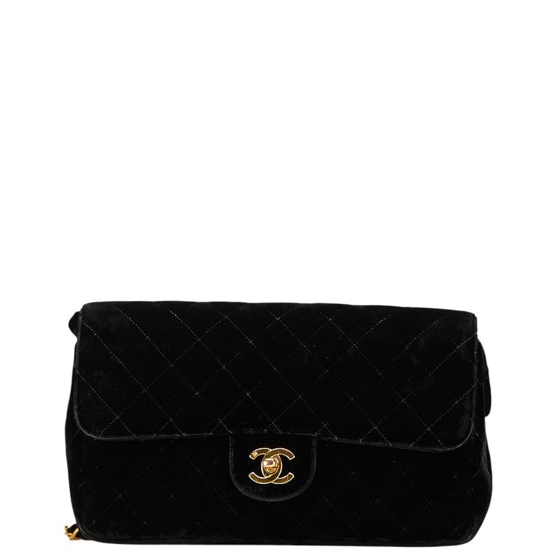 Chanel Matelasse25 Velour Leather Backpack