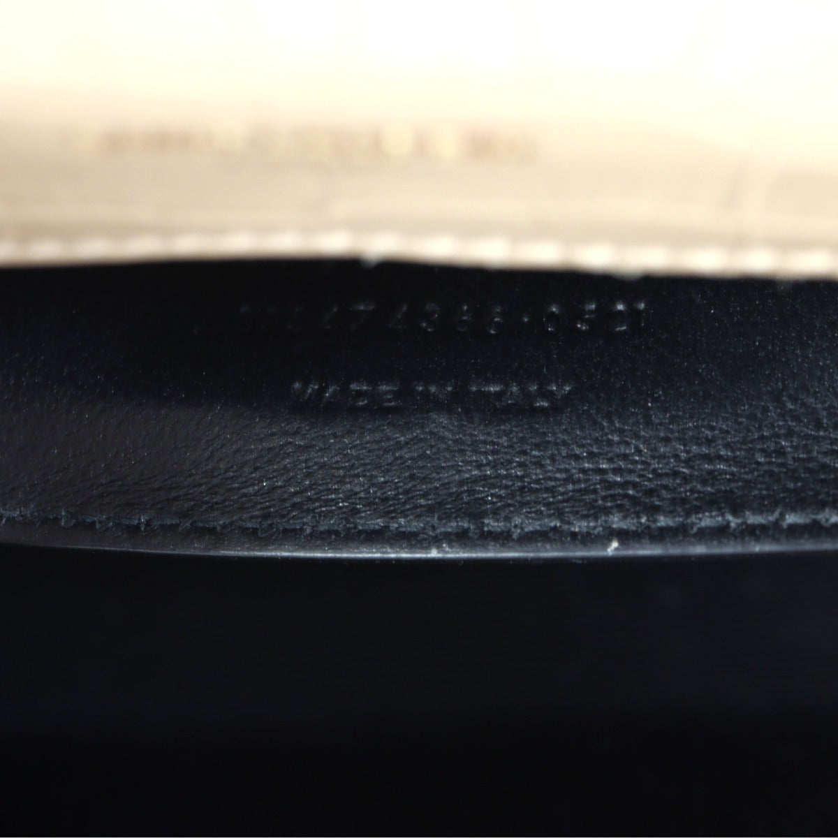 Saint Laurent Kate Tassel Chain Bag Small Croc-Embossed