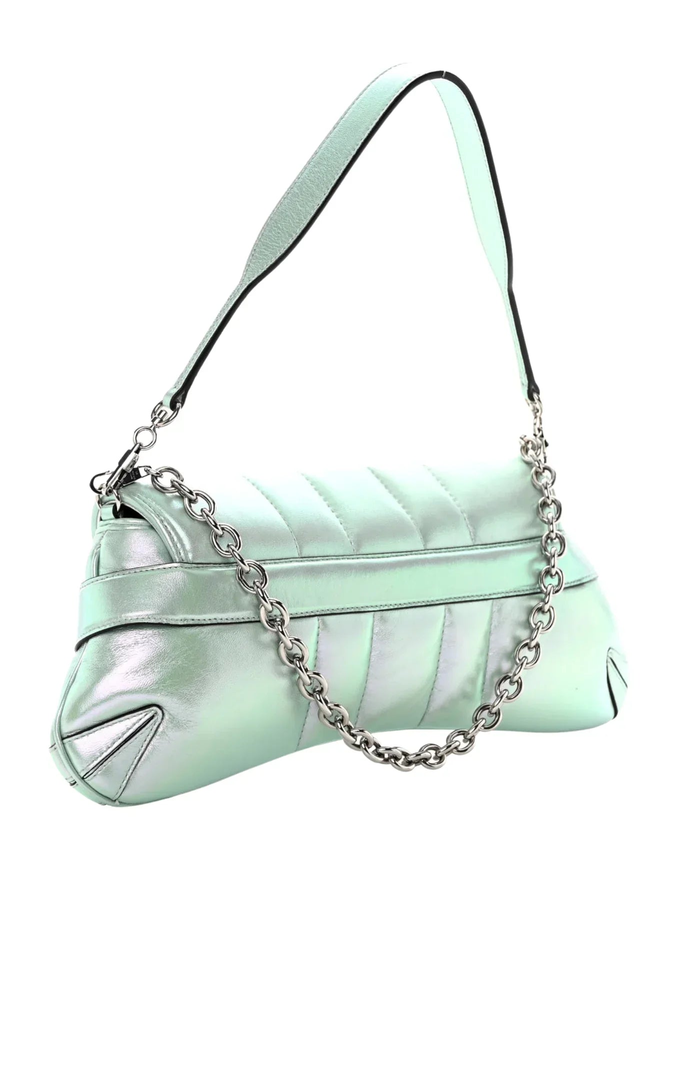 Gucci Horsebit Chain Shoulder Bag Vertical Quilted Leather Other Leather Shoulder Bag Bag ( )