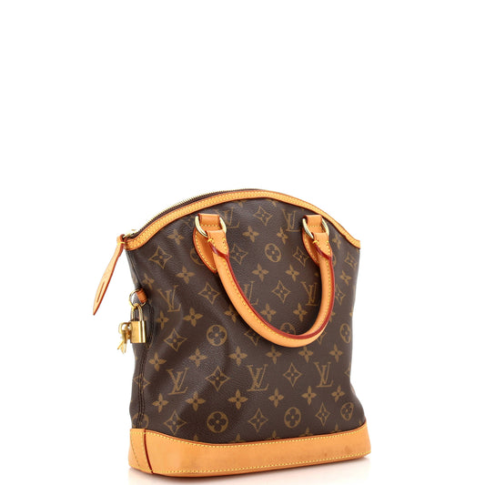 Louis Vuitton Lockit Handbag Monogram Canvas PM