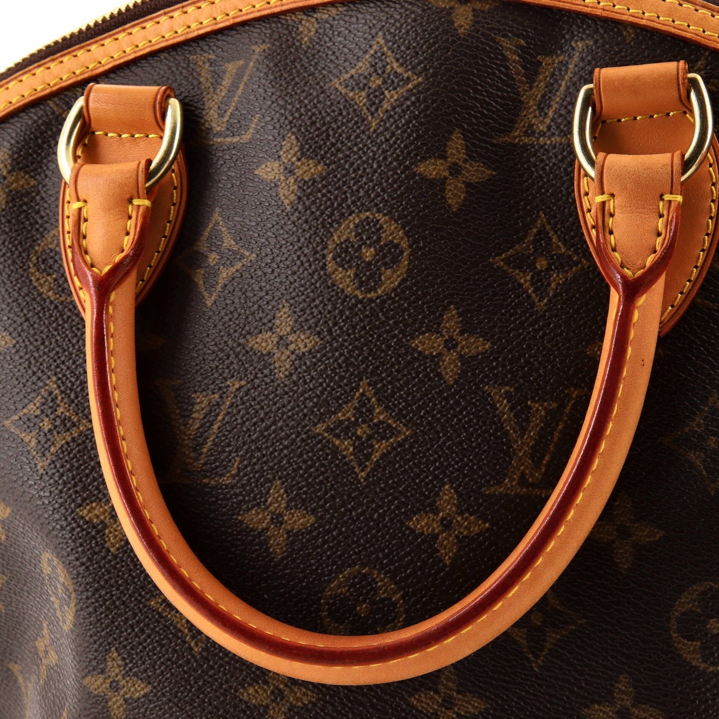 Louis Vuitton Lockit Handbag Monogram Canvas PM