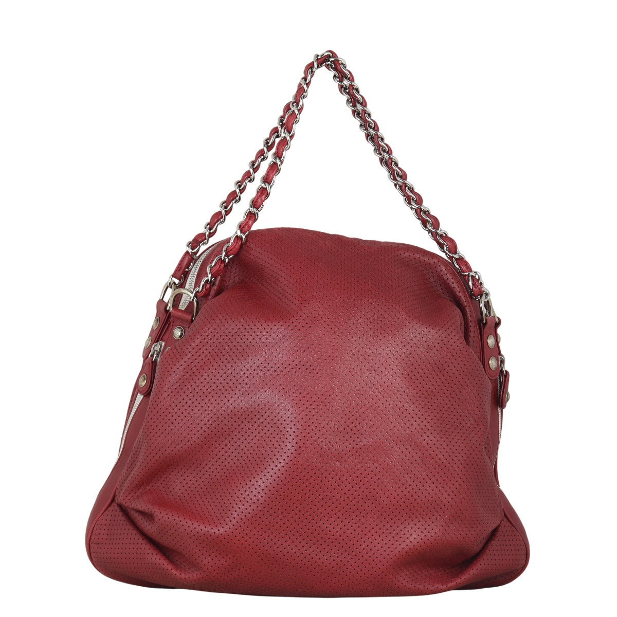 Chanel Baseball Spirit Ligne Bag Perforated