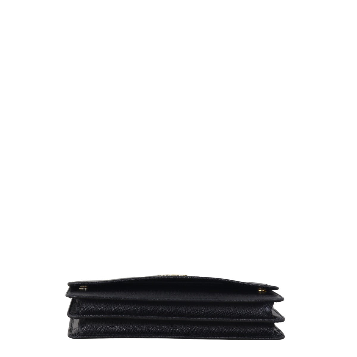 Prada Saffiano Metal Wallet on Strap