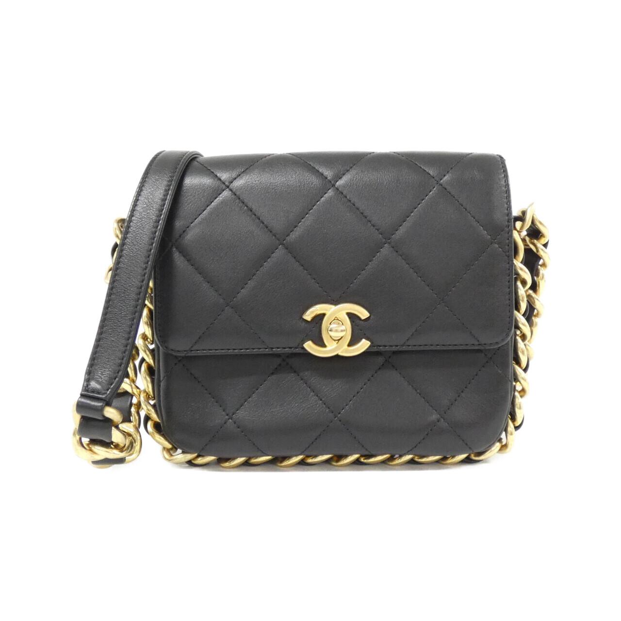 Chanel Calfskin Shoulder Bag