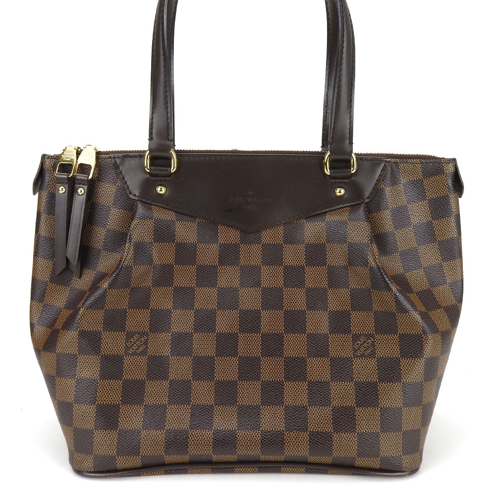 LOUIS VUITTON Tote Bag N41102 Damier Brown Westminster PM