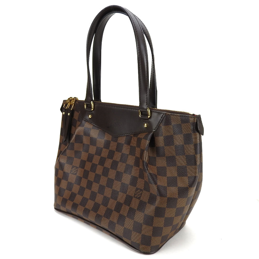 LOUIS VUITTON Tote Bag N41102 Damier Brown Westminster PM