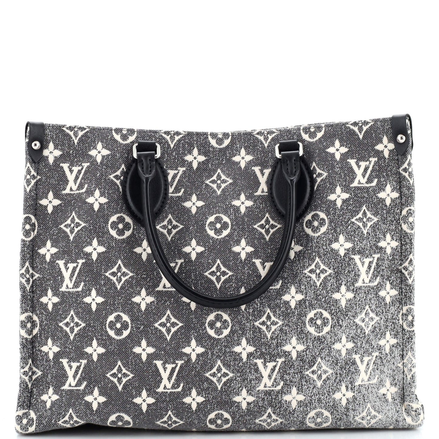Louis Vuitton OnTheGo Tote Monogram Jacquard Denim MM
