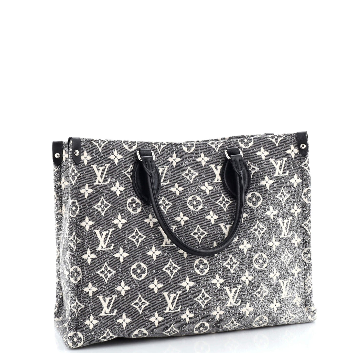 Louis Vuitton OnTheGo Tote Monogram Jacquard Denim MM