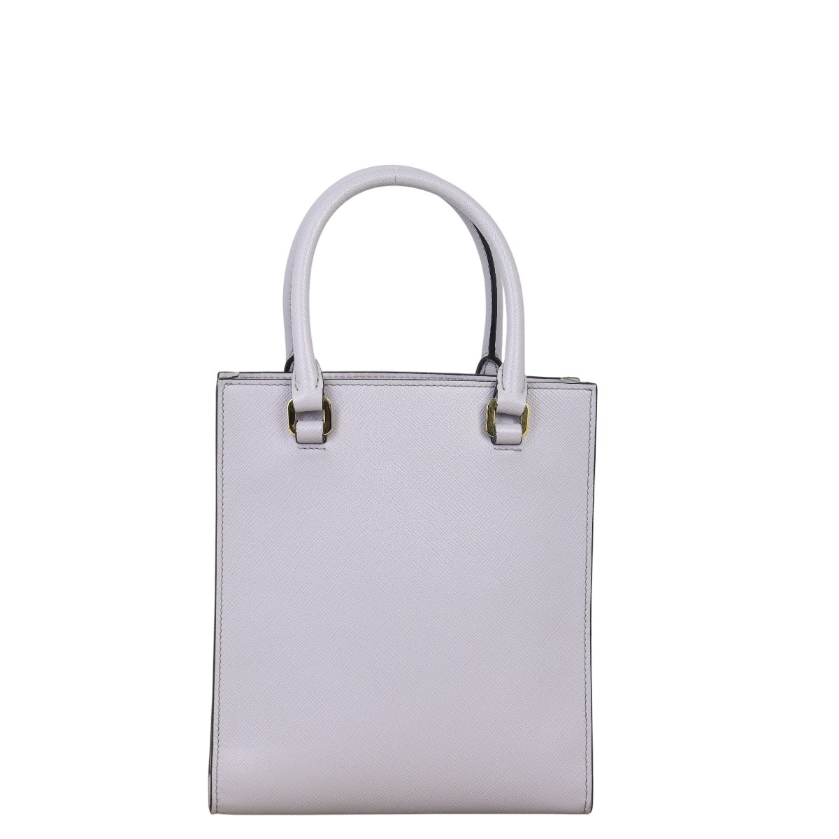 Prada Saffiano Embossed Logo Tote Small