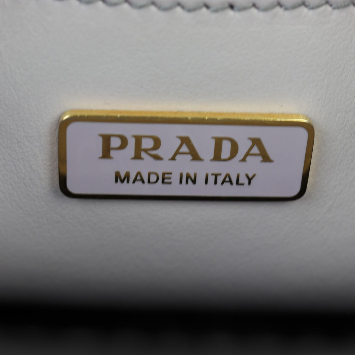 Prada Saffiano Embossed Logo Tote Small