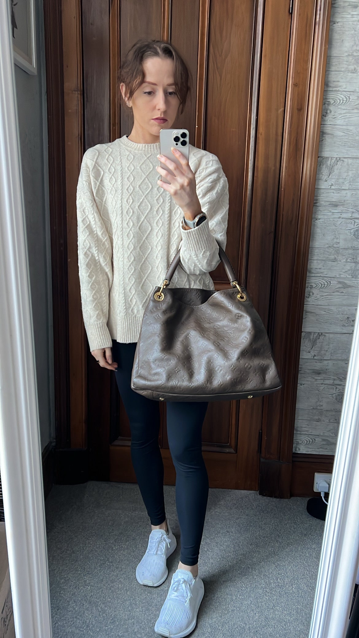 Louis Vuitton Artsy MM Brown Empreinte