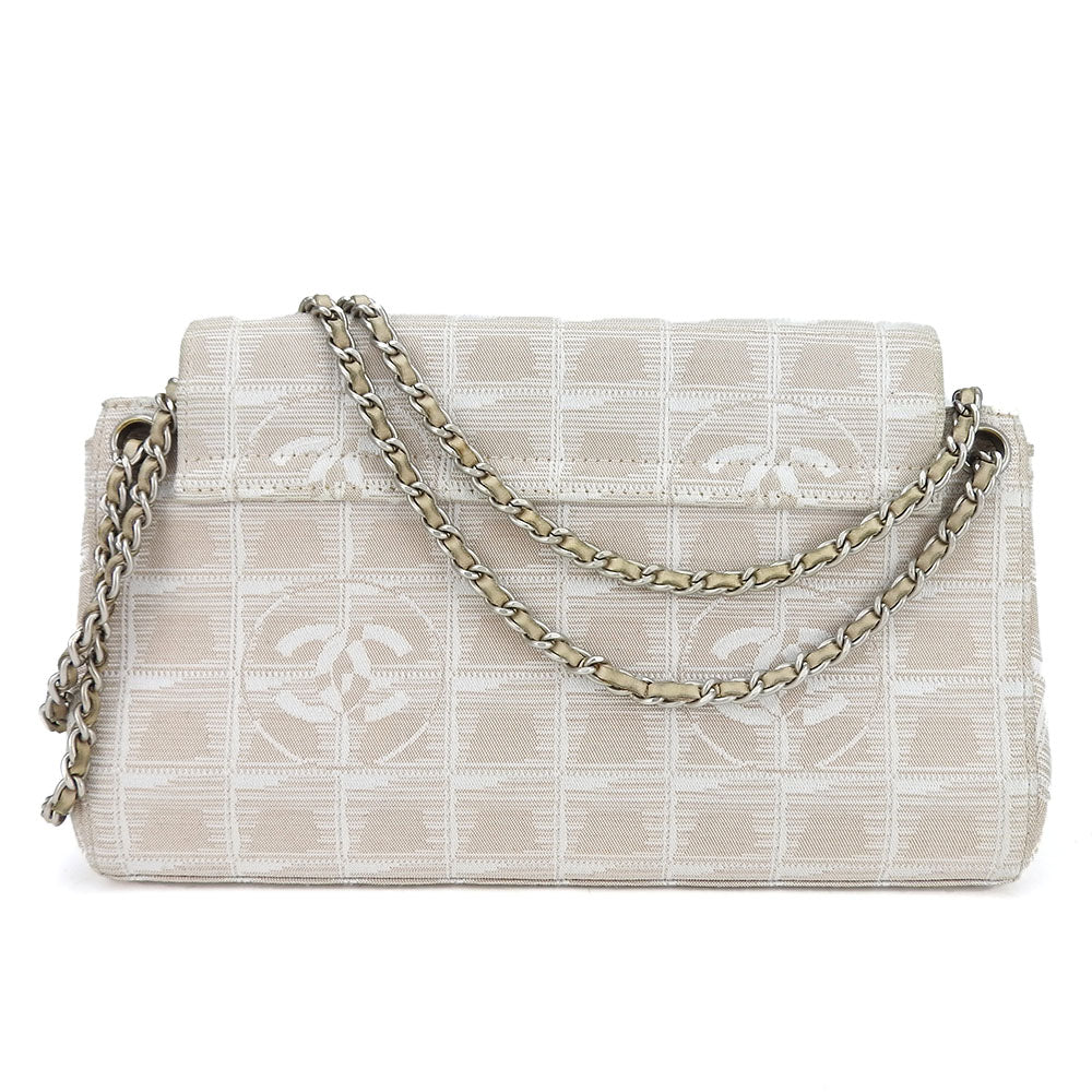 Chanel Nylon Shoulder Bag Travel Line Classic Flap
