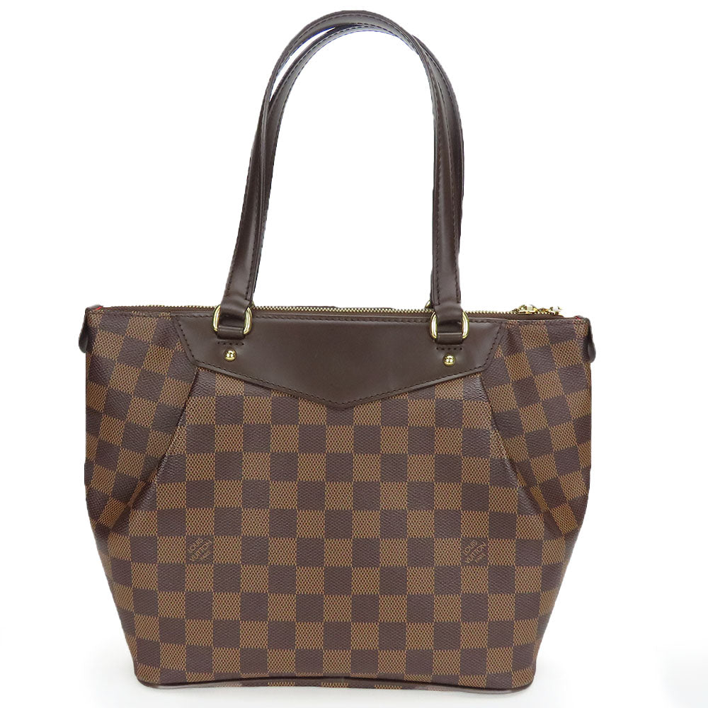 LOUIS VUITTON Tote Bag N41102 Damier Brown Westonminster PM