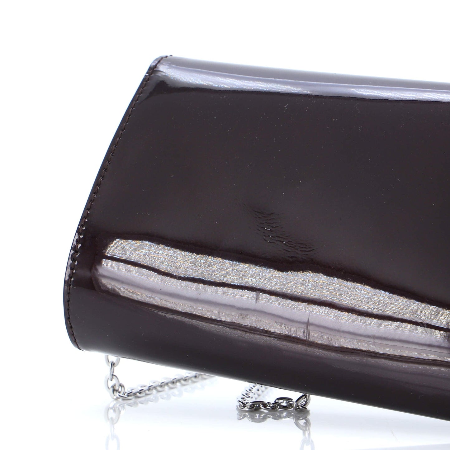 Louis Vuitton Chain Louise Clutch Patent PM