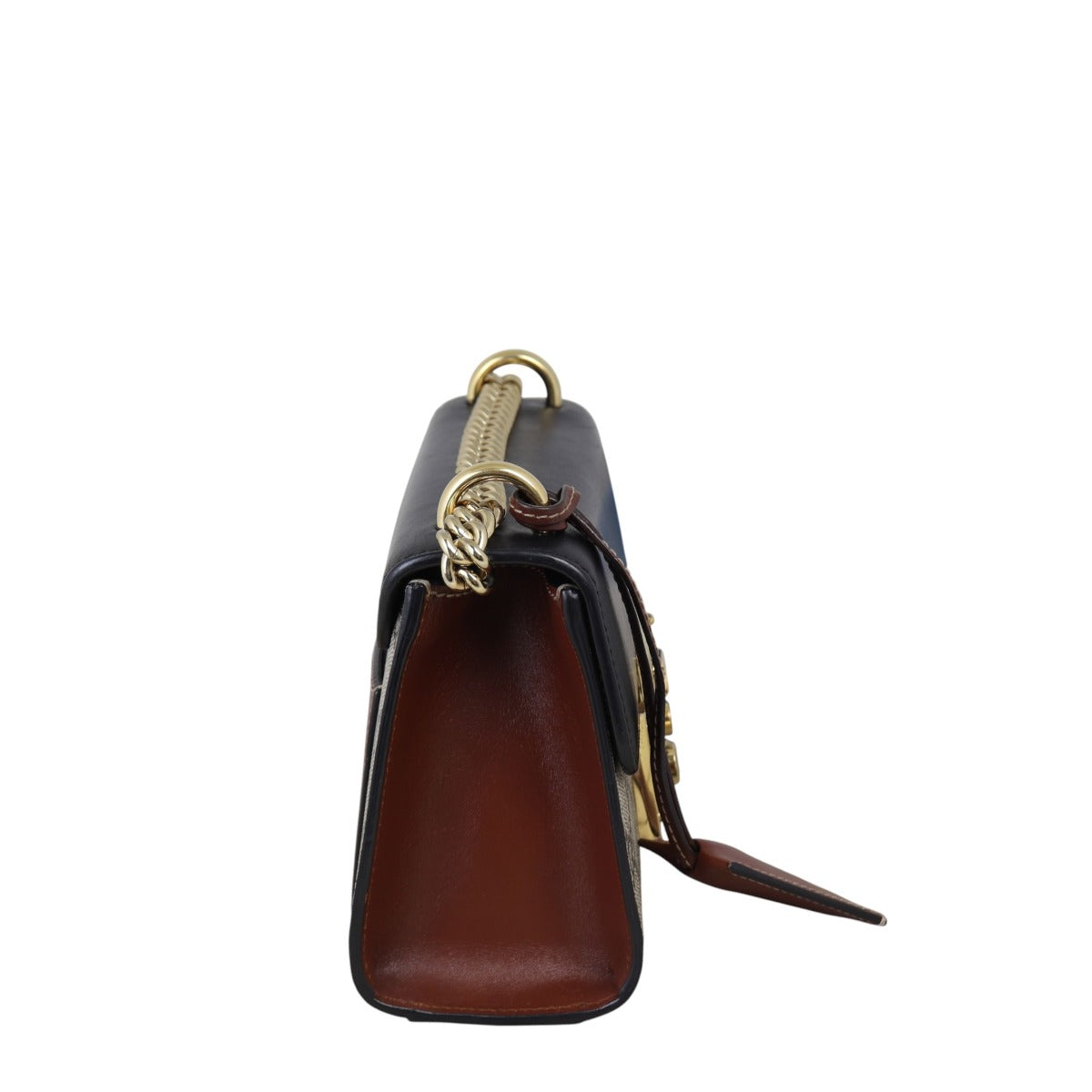 Gucci GG Supreme Padlock Small Shoulder Bag