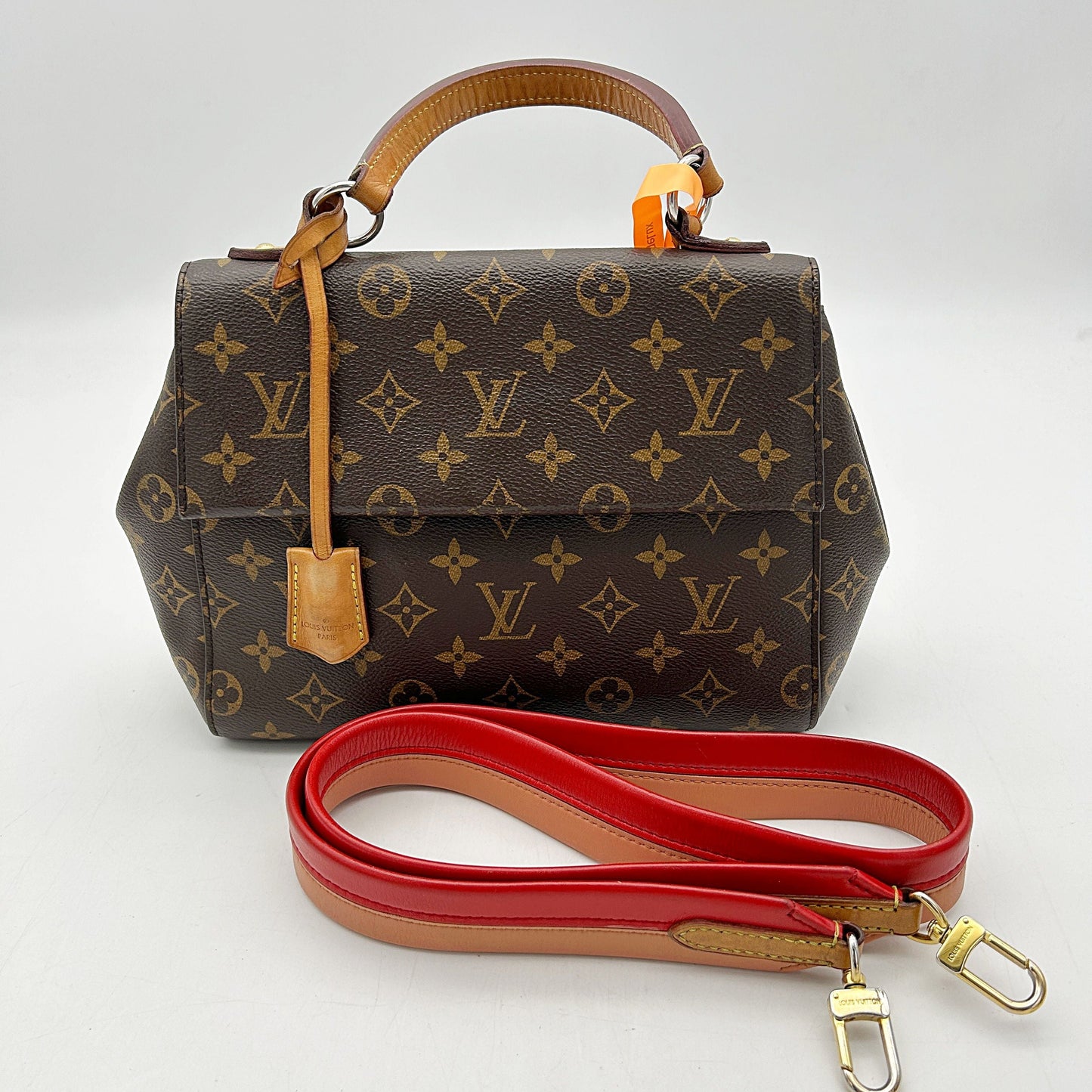 Louis Vuitton Monogram Cluny MM - Brown Handle Bags, Handbags 2505142310