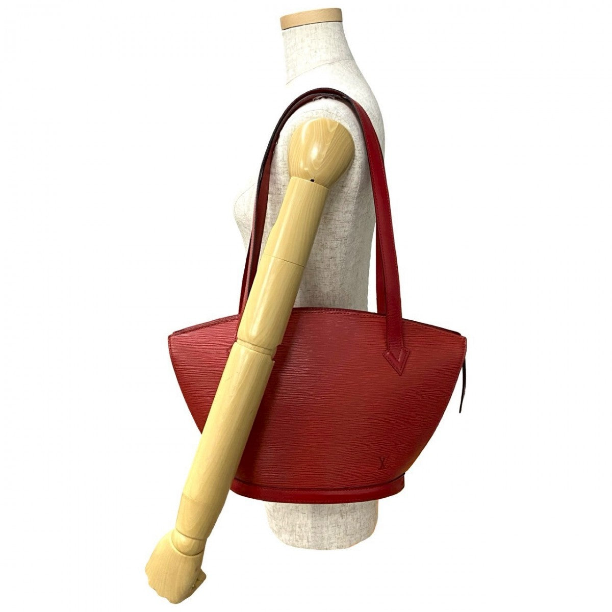 LOUIS VUITTON Tote Bag M522337 Epi Leather Red Epi Sunjack shopping Women