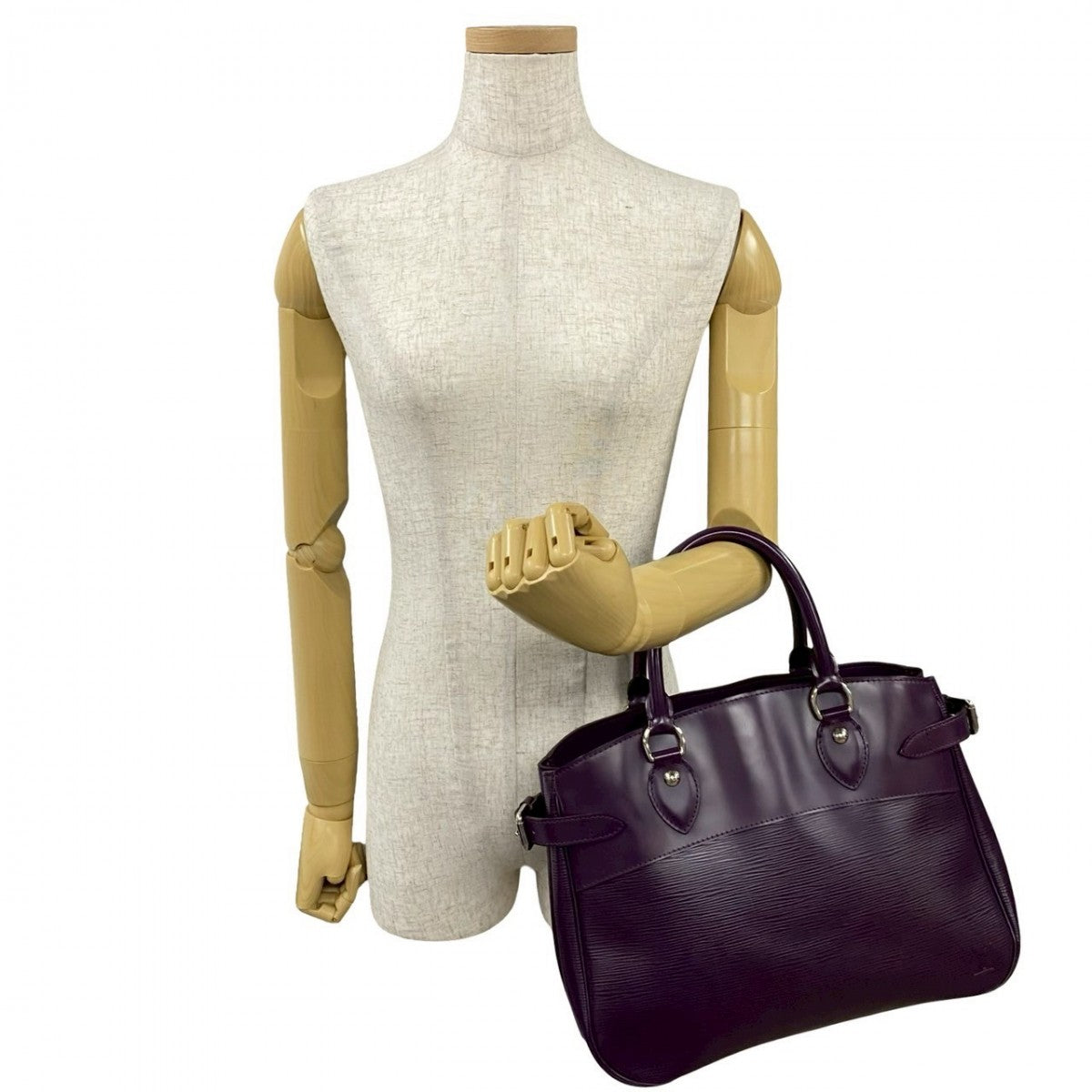 LOUIS VUITTON Handbag M5926K Epi Leather purple Epi Passy PM Women